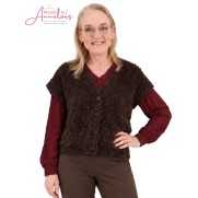 Enjoy Gilet 475606 581 d bruin Enjoy Gilet 475606 581 d bruin